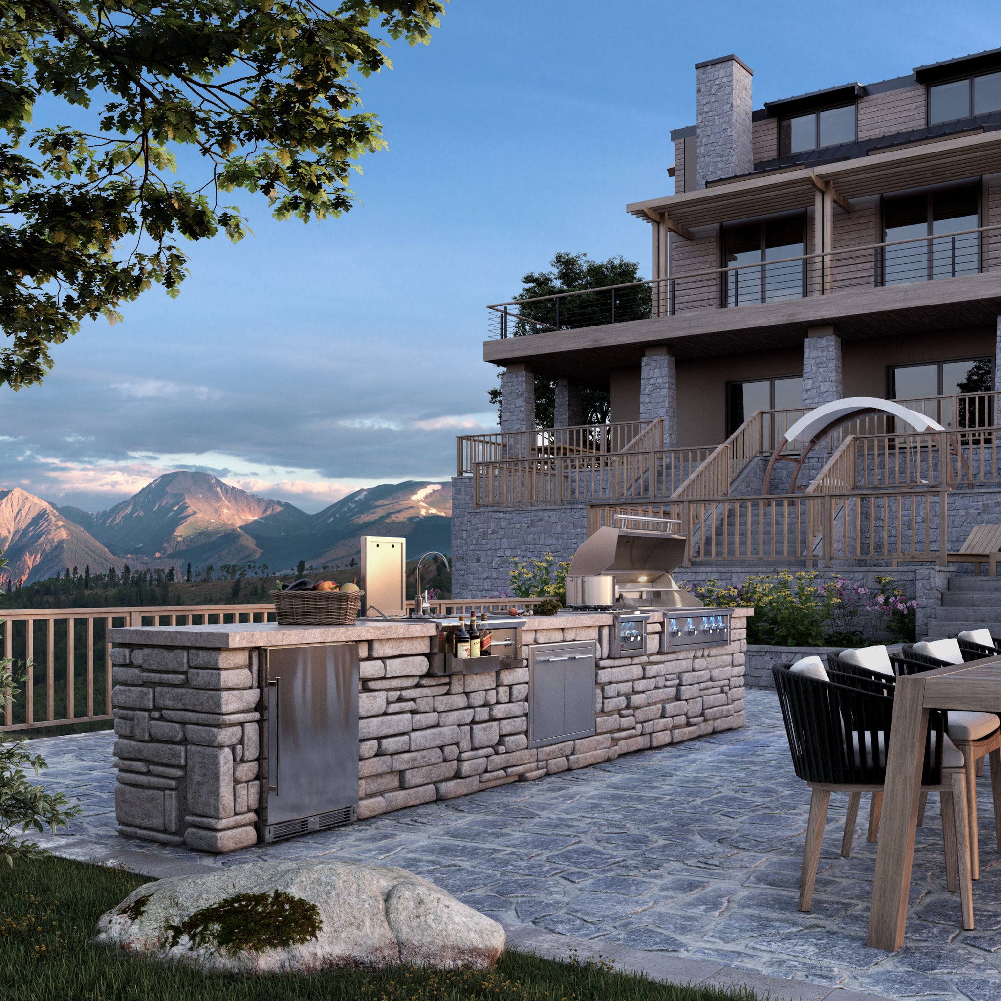 Outdoor Kitchens Traditional